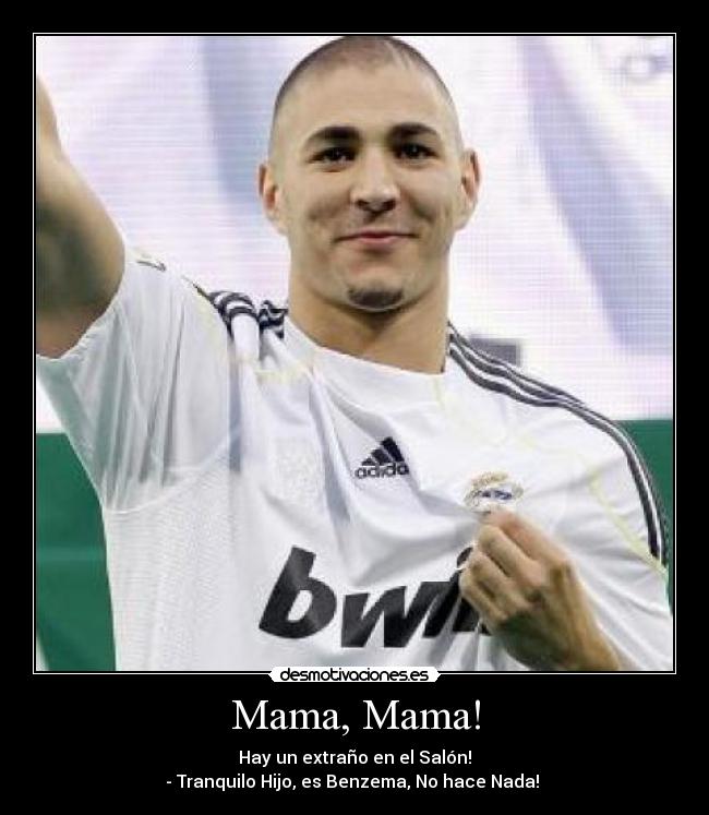 Benzema no asusta
