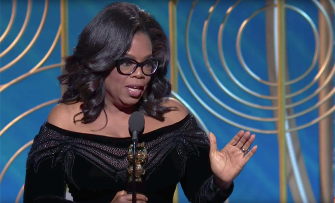 El mensaje del discurso de Oprah Winfrey en los Globos de Oro 2018 El mensaje del discurso de Oprah Winfrey en los Globos de Oro 2018