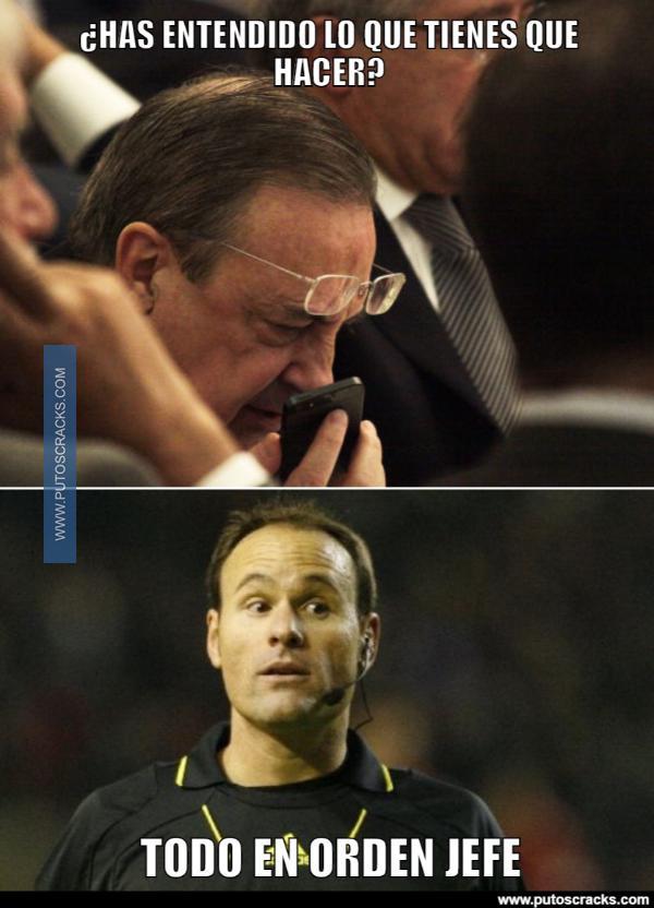 Florentino y los árbitros