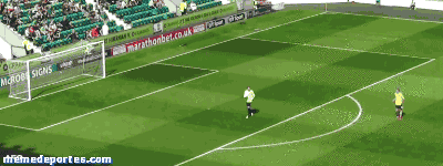 Gol desde la portería