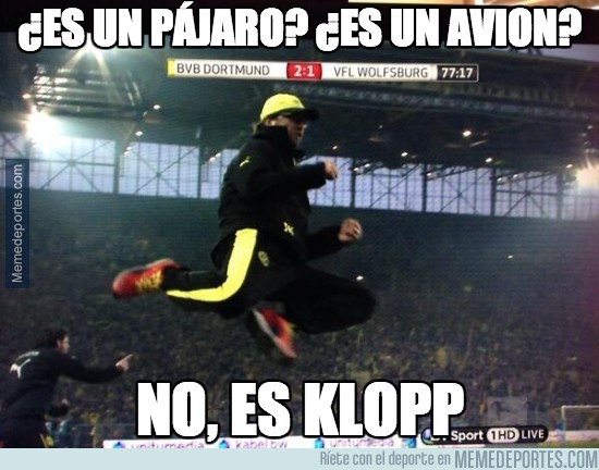 Klopp volando