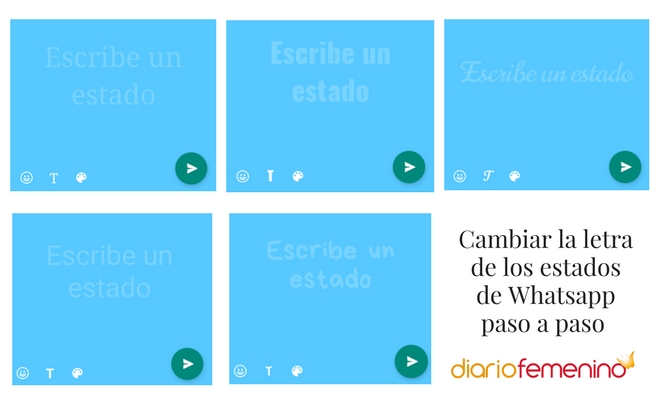 Qué tipos de letras hay en los estados de Whatsapp Qué tipos de letras hay en los estados de Whatsapp