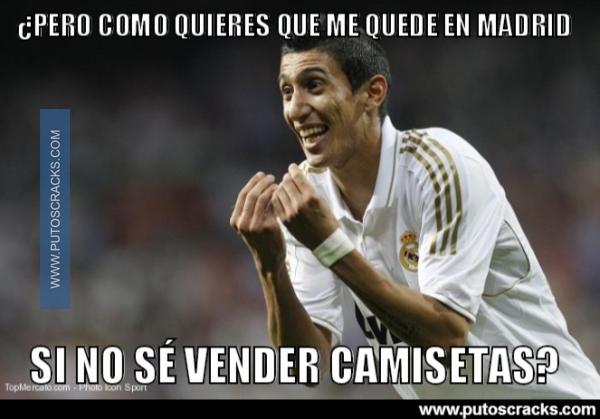 Meme Di María vender camisetas