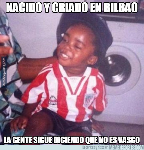 Meme del debut de Iñaki Williams con el Athletic