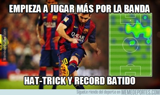 Meme de Messi ha vuelto