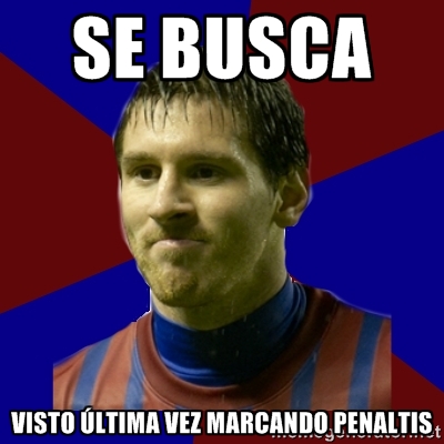 Se busca a Messi
