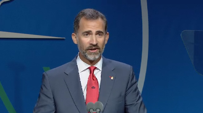 Presentación Video del Principe Felipe - Madrid 2020 Buenos Aires Madrid 2020: presentación del Príncipe Felipe en Buenos Aires