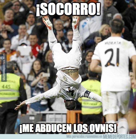 Sergio Ramos abducido