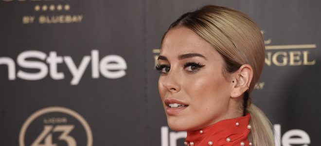 Blanca Suárez con el pelo snowlights