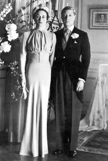 La historia de amor del duque de Windsor y Wallis Simpson ...