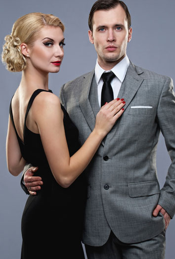 Parejas aparentemente felices