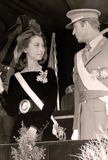 La verdadera historia de amor de Juan Carlos de Borbón y Sofía de Grecia