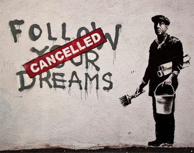 Los mejores grafitis de Banksy.