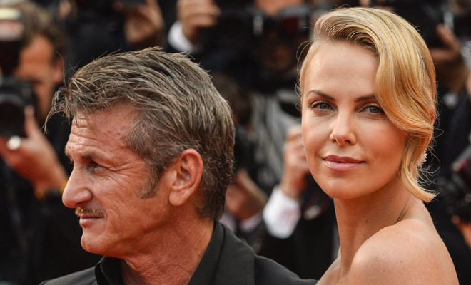 Charlize Theron  y sus frases de amor cortas para Sean Penn