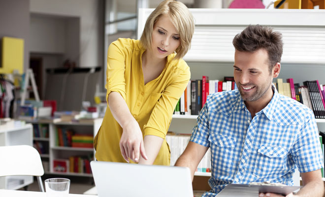 Parejas que viven y trabajan juntas