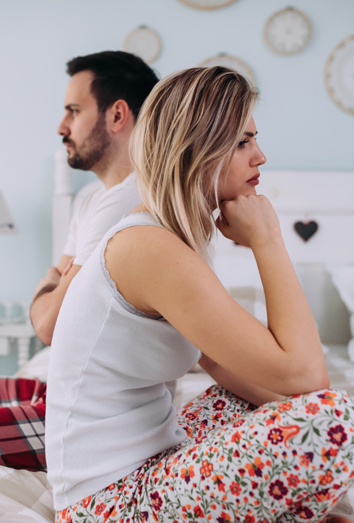 Una pareja que no se soporta Una pareja que no se soporta