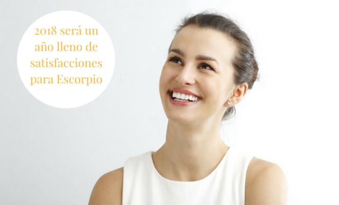 Horóscopo 2018: Lo que vivirá Escorpio mes a mes Horóscopo 2018: Lo que vivirá Escorpio mes a mes