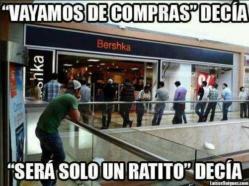 Mujer de compras
