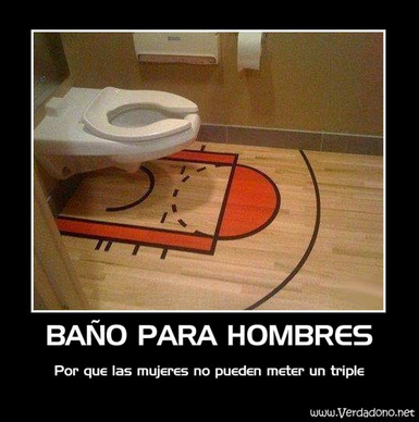 baño para hombres