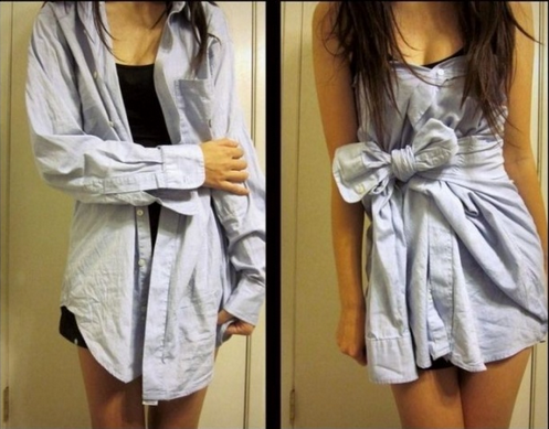 Ropa de hombre para mujer