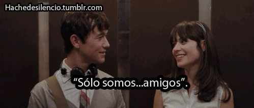 Sólo somos amigos