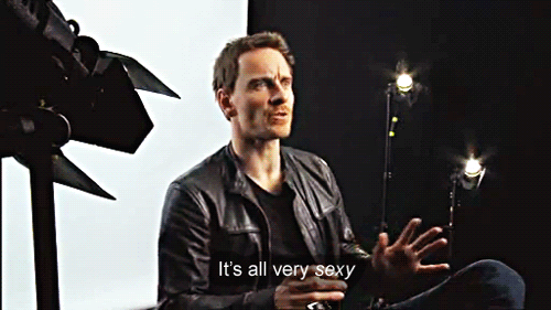 Michael Fassbender con cazadora Michael Fassbender con cazadora