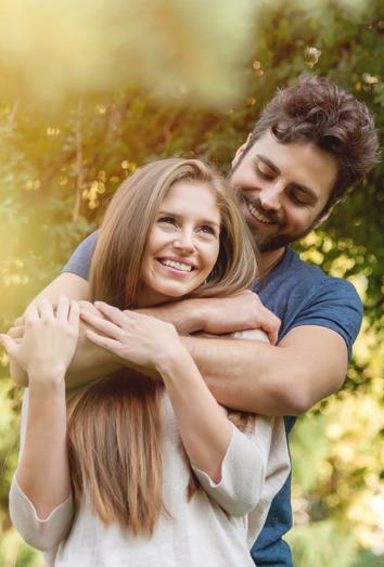 Pareja en San Valentín