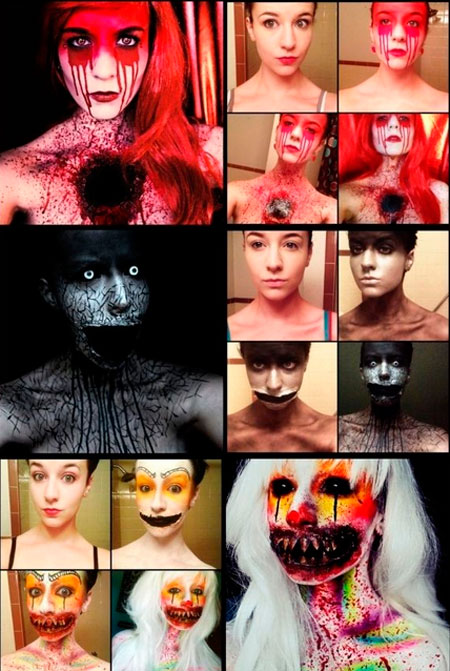 Así debería ser tu maquillaje para Halloween. Así debería ser tu maquillaje para Halloween.