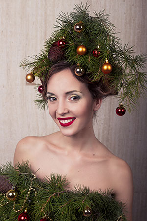 5 formas de atraer todas las miradas en Navidad: peinados navideños  peculiares