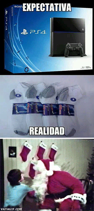 A este niño no le ha gustado su regalo A este niño no le ha gustado su regalo