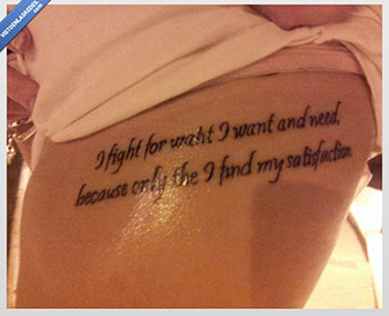 Por qué hay que buscar un tatuador de confianza. 