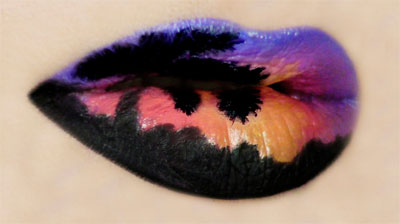 Un toque exótico para tu maquillaje de labios Un toque exótico para tu maquillaje de labios