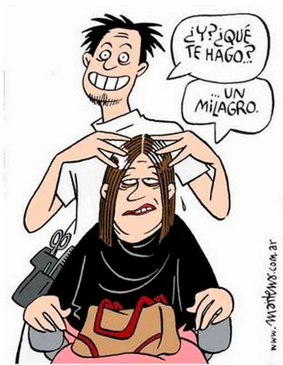 Cuando igual es necesario cambiar de peluquería.  Cuando igual es necesario cambiar de peluquería.