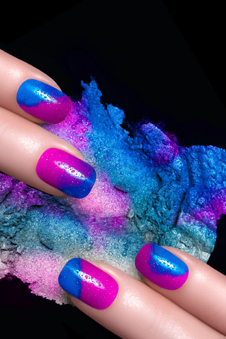 Las uñas de colores se llevan en 2015 Las uñas de colores se llevan en 2015