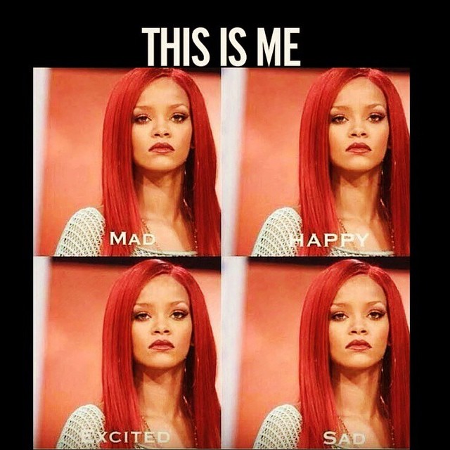 Emociones Cara de pocos amigos