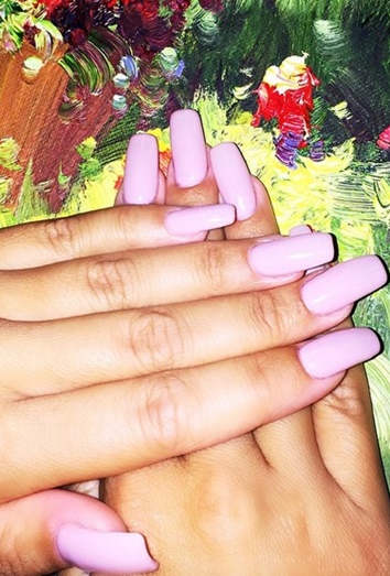 La manicura de Amber Rose La manicura de Amber Rose