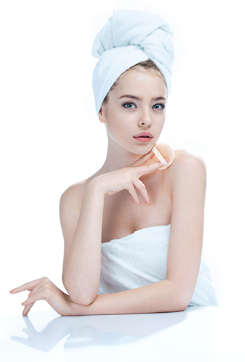 Marcas de la piel con granos Marcas de la piel con granos