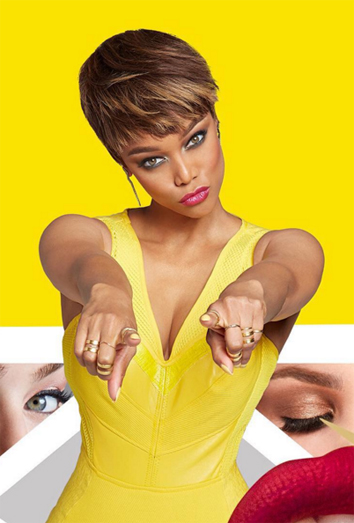 La modelo Tyra Banks, impresionantemente bella