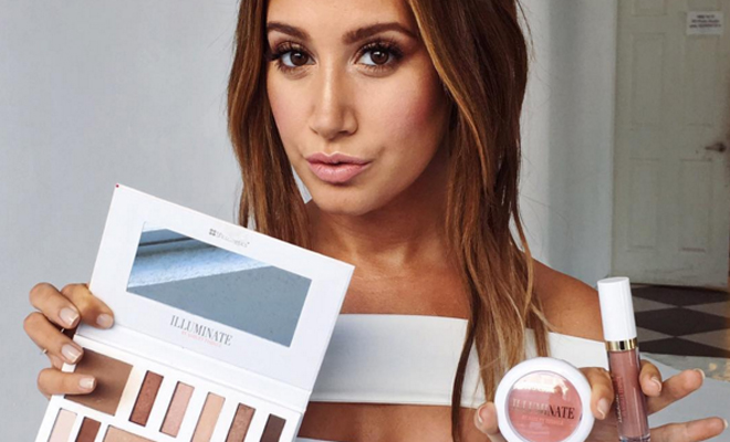 La línea de maquillaje de Ashley Tisdale