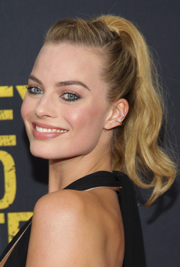 La coleta de Margot Robbie La coleta de Margot Robbie