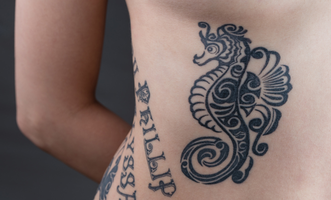 El dulce significado de los tatuajes de caballitos de mar
