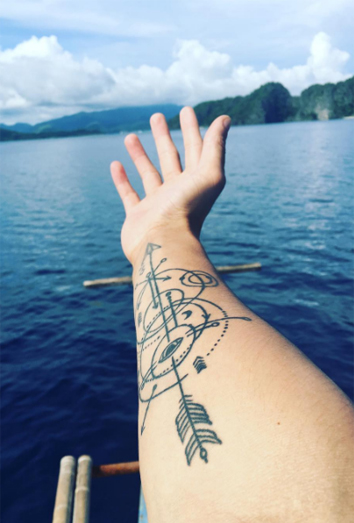 Significado de tatuajes de flechas