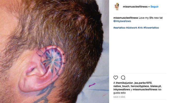 más ideas de tatuaje hélix 