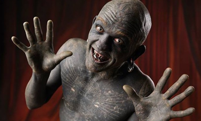 Top 3 de personas más tatuadas del mundo Top 3 de personas más tatuadas del mundo