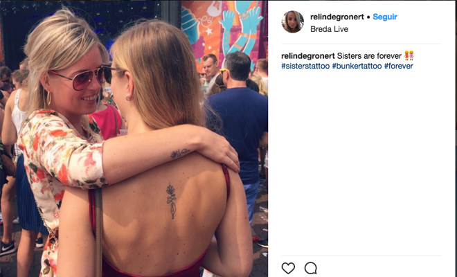 v Tatuajes para las mejores hermanas del mundo