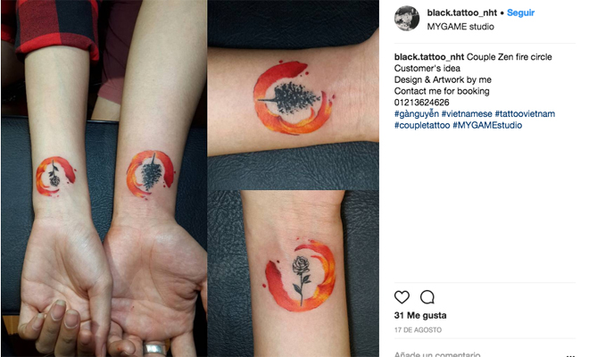 ideas de Tatuaje en pareja: Ideas para que diga que sí ideas de Tatuaje en pareja: Ideas para que diga que sí