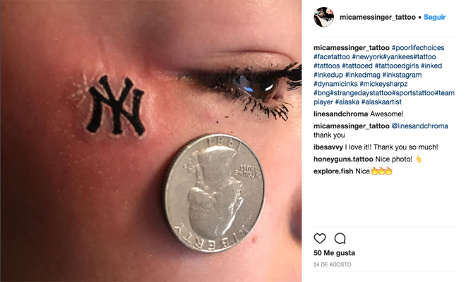 Tatuajes en la cara para no mirarte al espejo nunca más Tatuajes en la cara para no mirarte al espejo nunca más