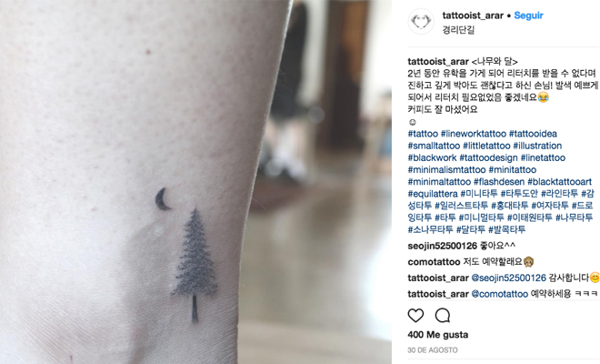 Tatuajes minimalistas que desearás tener Tatuajes minimalistas que desearás tener