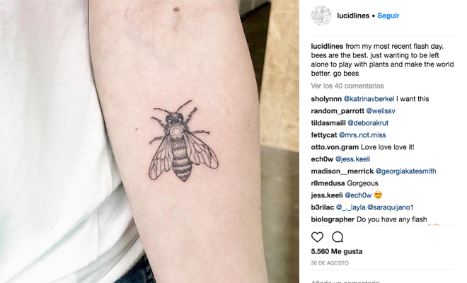 más Tatuajes de insectos, más Tatuajes de insectos,