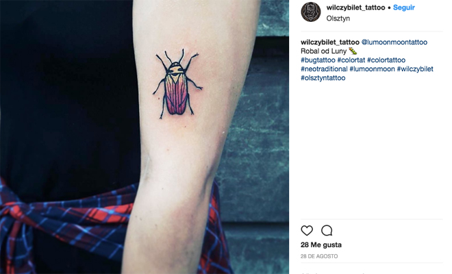 Tatuajes de insectos que molan Tatuajes de insectos que molan